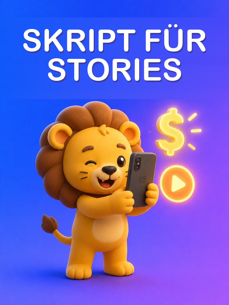 Skript für Stories und Reels, um bekannt zu werden und zu verkaufen