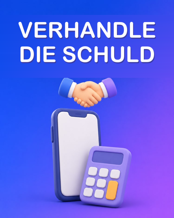 Skript zum Verhandeln von Schulden