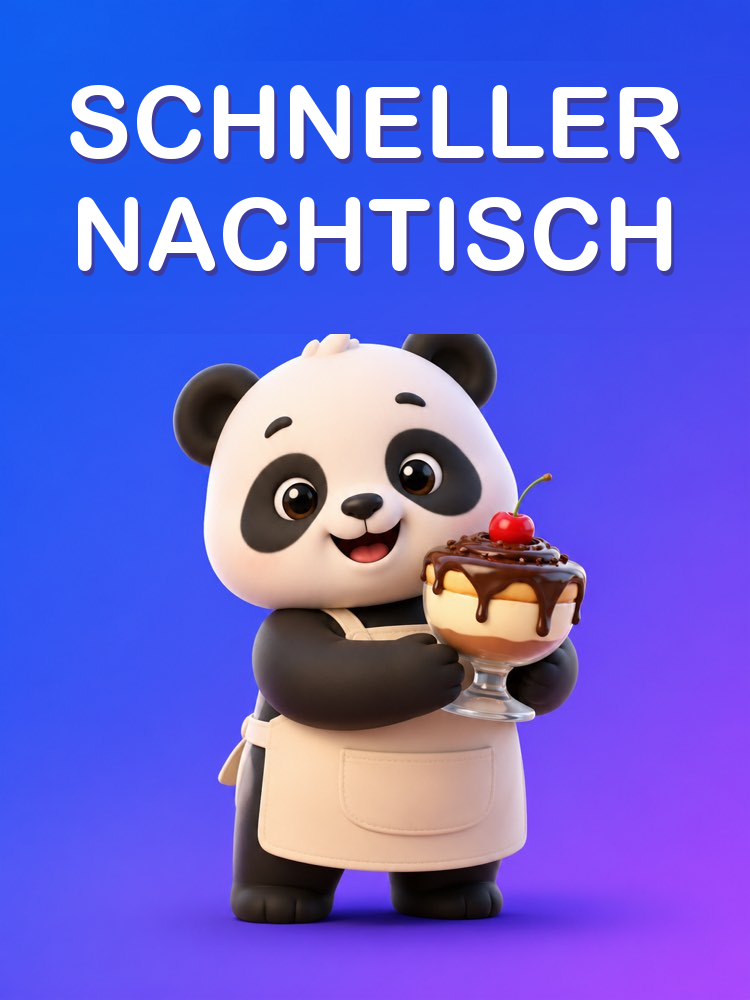 Schnelles Dessert mit wenigen Zutaten mit KI
