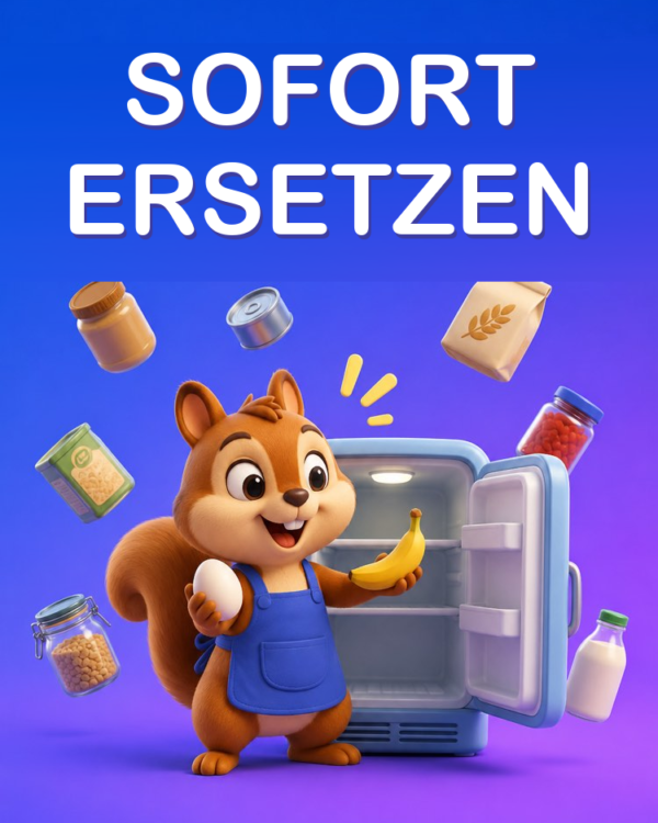 Zutaten Ersetzen Mitten im Rezept