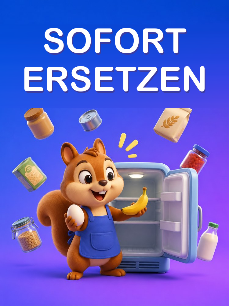 Zutaten Ersetzen Mitten im Rezept