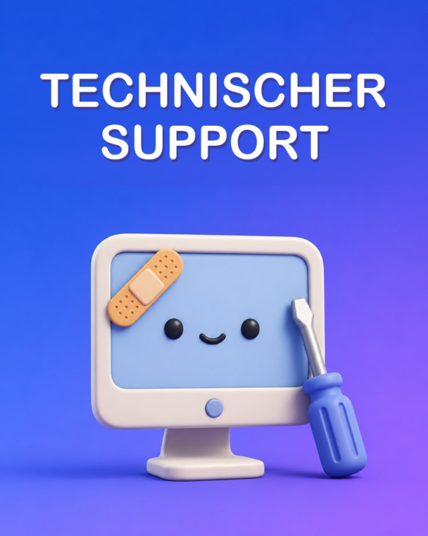 Geduldiger technischer Support