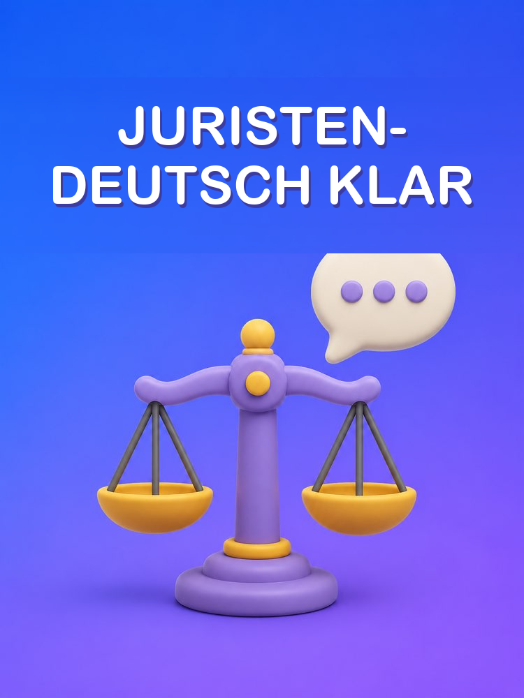 Übersetzer für Juristendeutsch