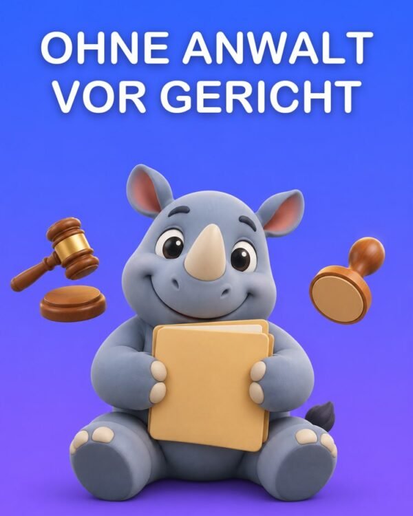 Ohne Anwalt vor das Amtsgericht