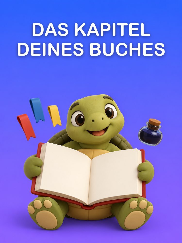 Das Kapitel deines Buches in deiner Stimme schreiben