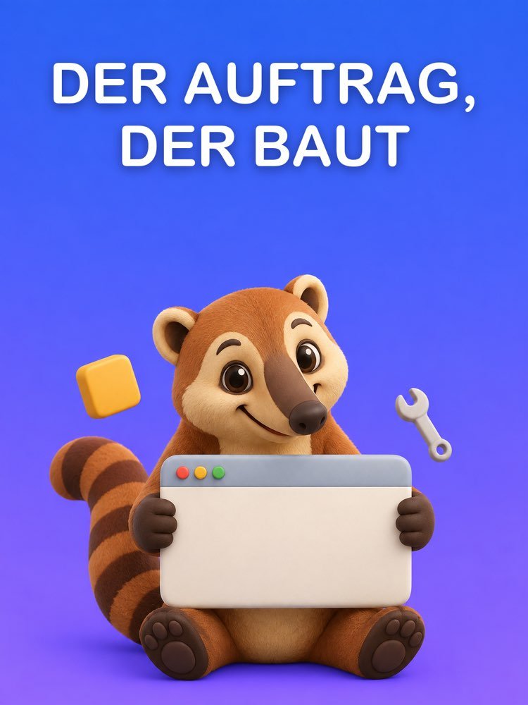 Der Auftrag, mit dem die KI deine Website baut