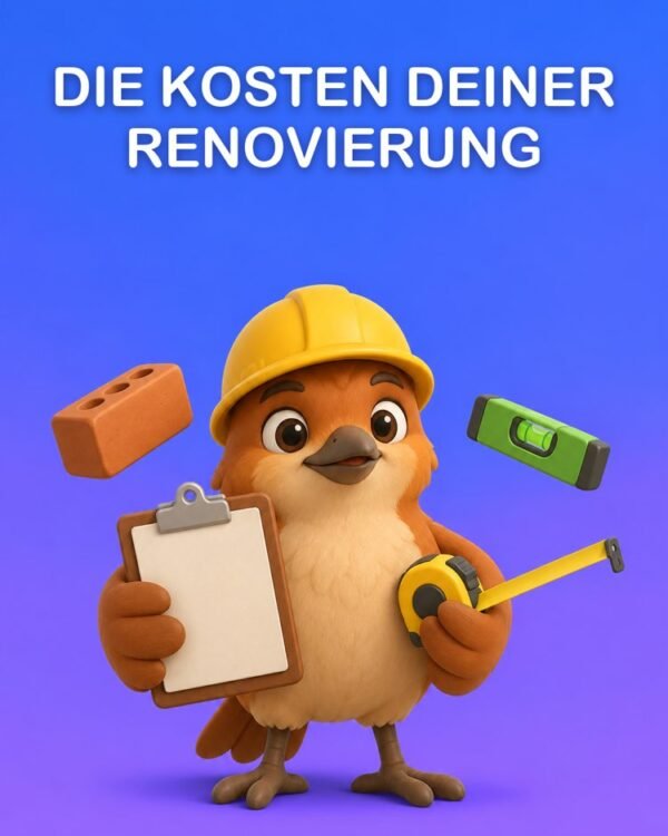 Renovierungskosten, Raum für Raum