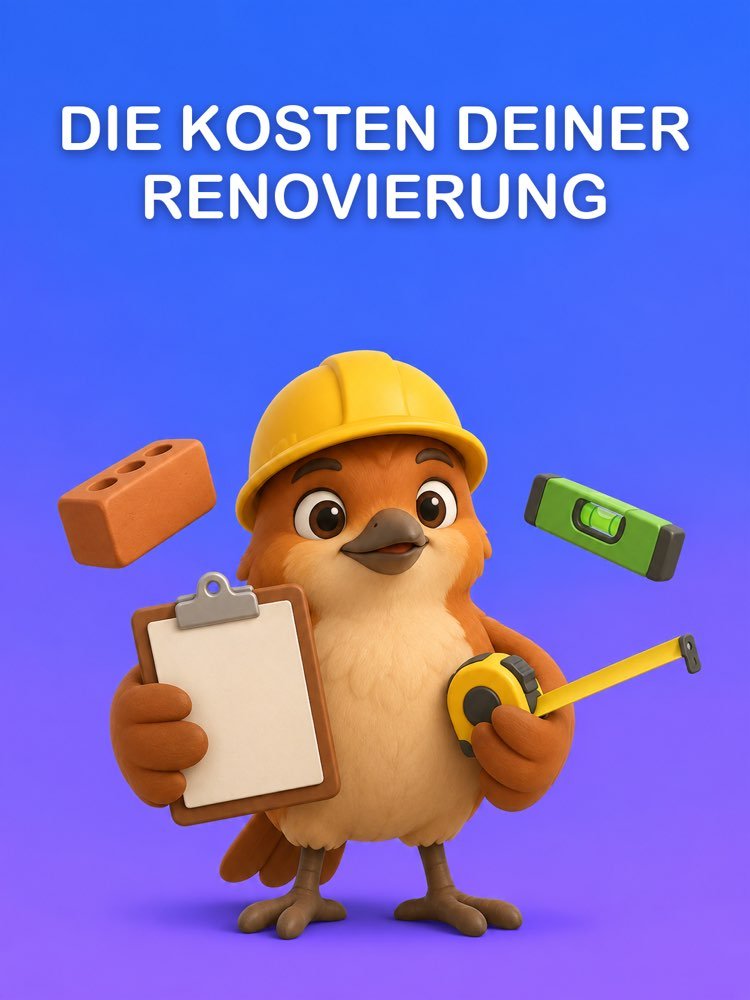 Renovierungskosten, Raum für Raum
