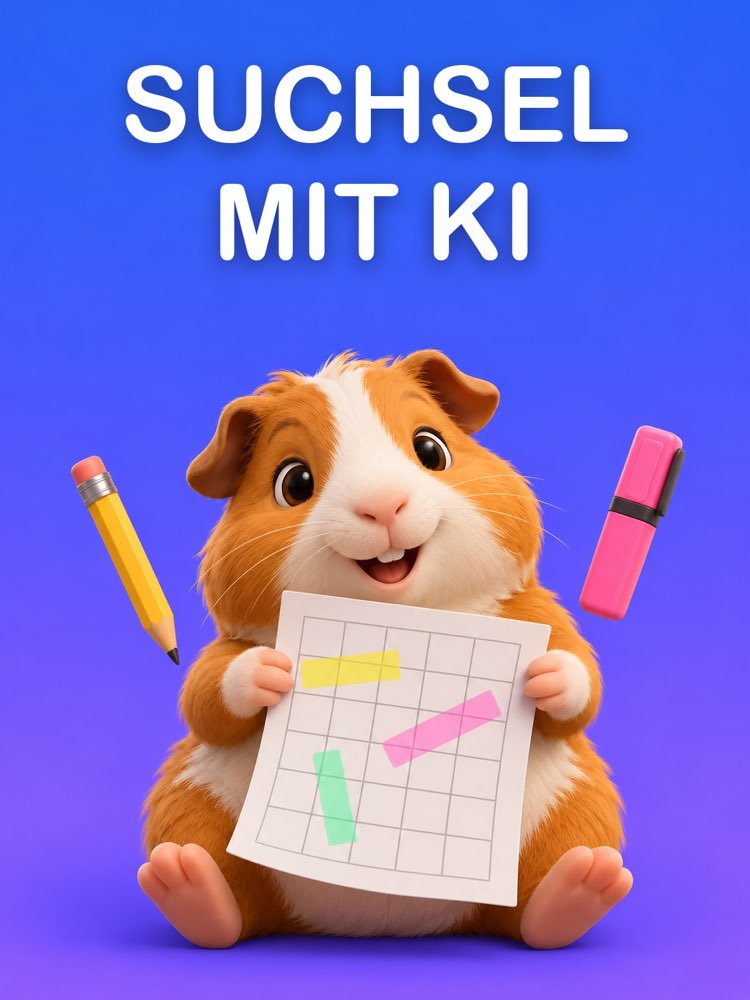 Suchsel mit KI zum Ausdrucken, mit geprüfter Lösung