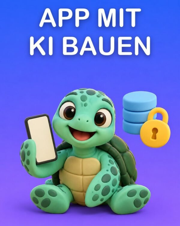 App mit KI erstellen, die deine Daten speichert