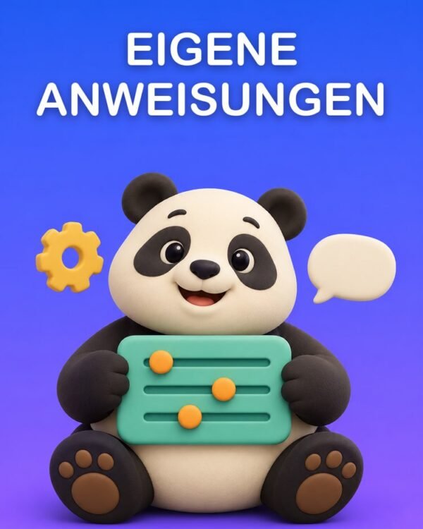 Eigene Anweisungen für ChatGPT, einmal eingerichtet
