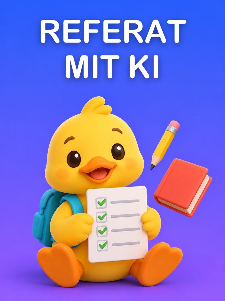 Referat mit KI, von der Aufgabenstellung zum Plan für jeden Teil