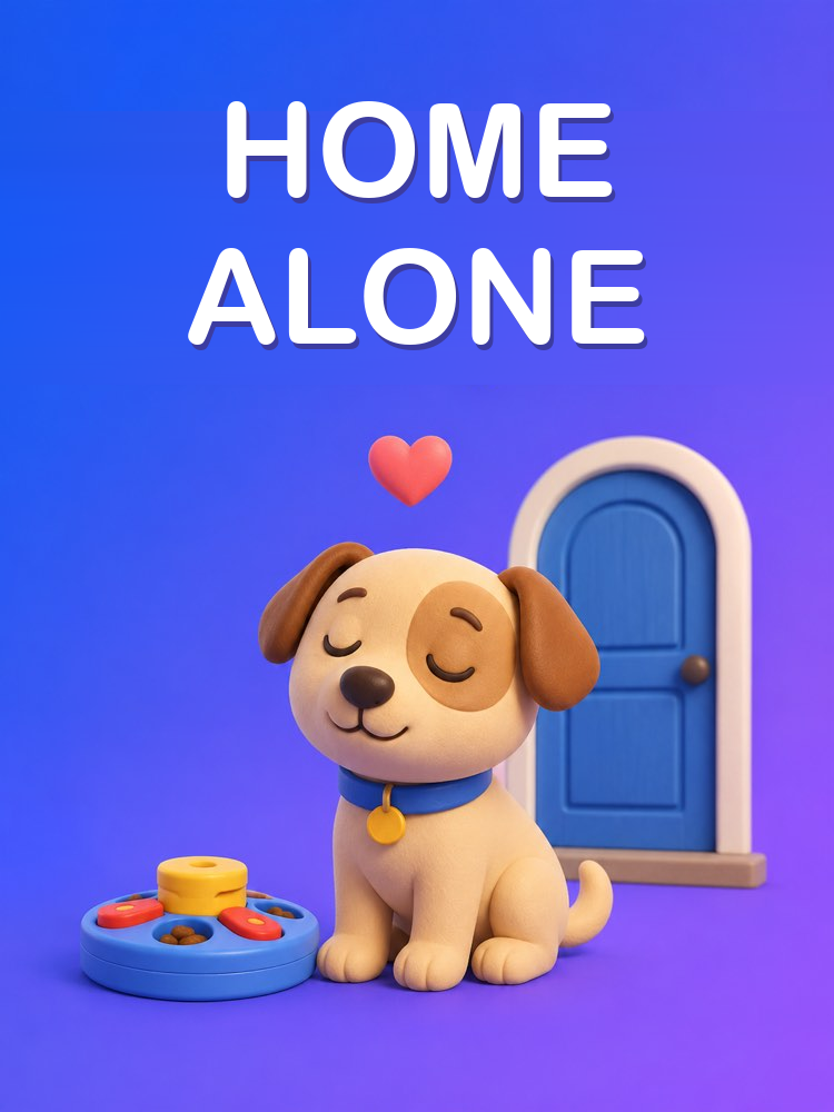 A Pet Home Alone Without Separation Anxiety, with AI