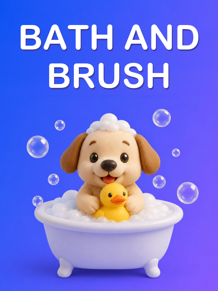 Bathing, Brushing and Grooming Your Pet at Home, with AI