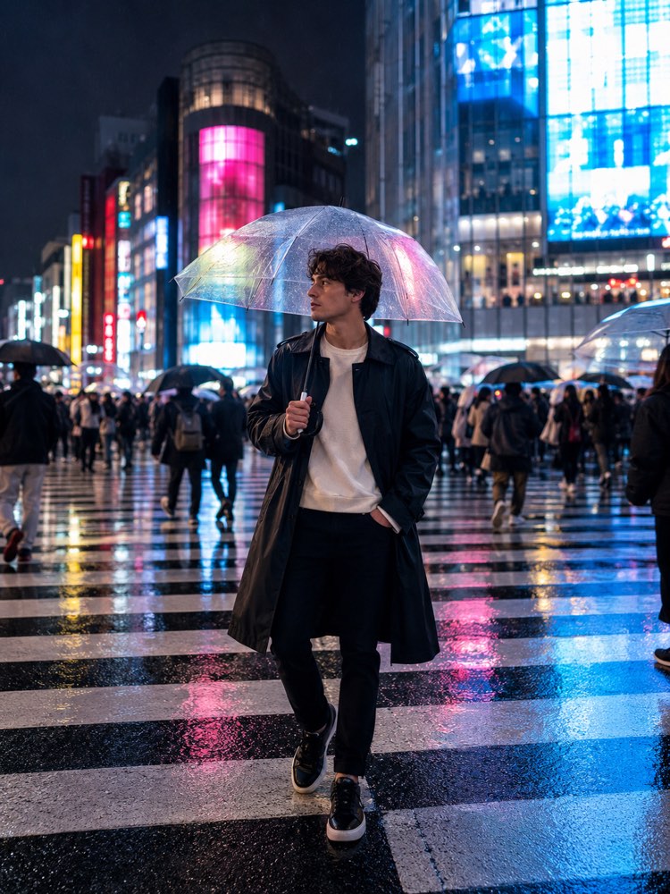 Photo in Tokyo: You in Shibuya at Night