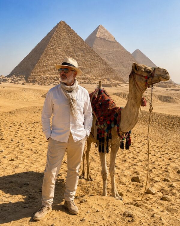 Photo at the Pyramids of Egypt: You in Giza