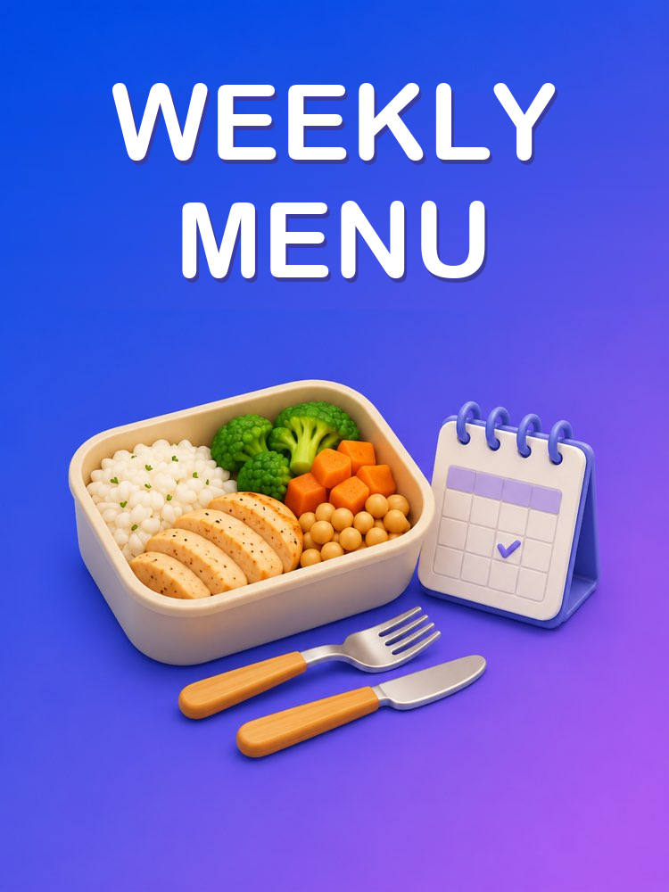 Weekly Meal Plan with Shopping List