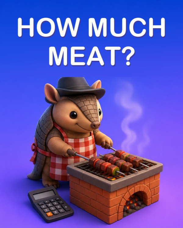 How Much Meat per Person at a Barbecue with AI