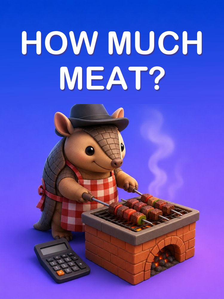 How Much Meat per Person at a Barbecue with AI