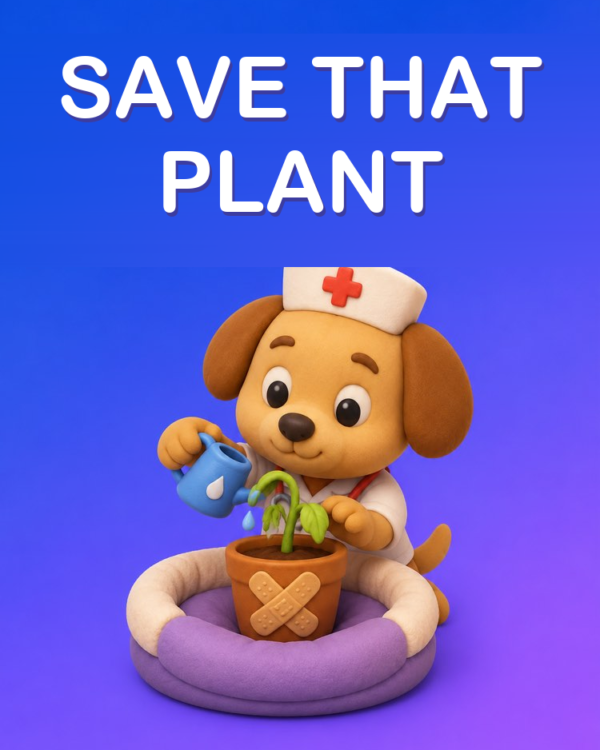 How to Revive a Dying Plant with AI