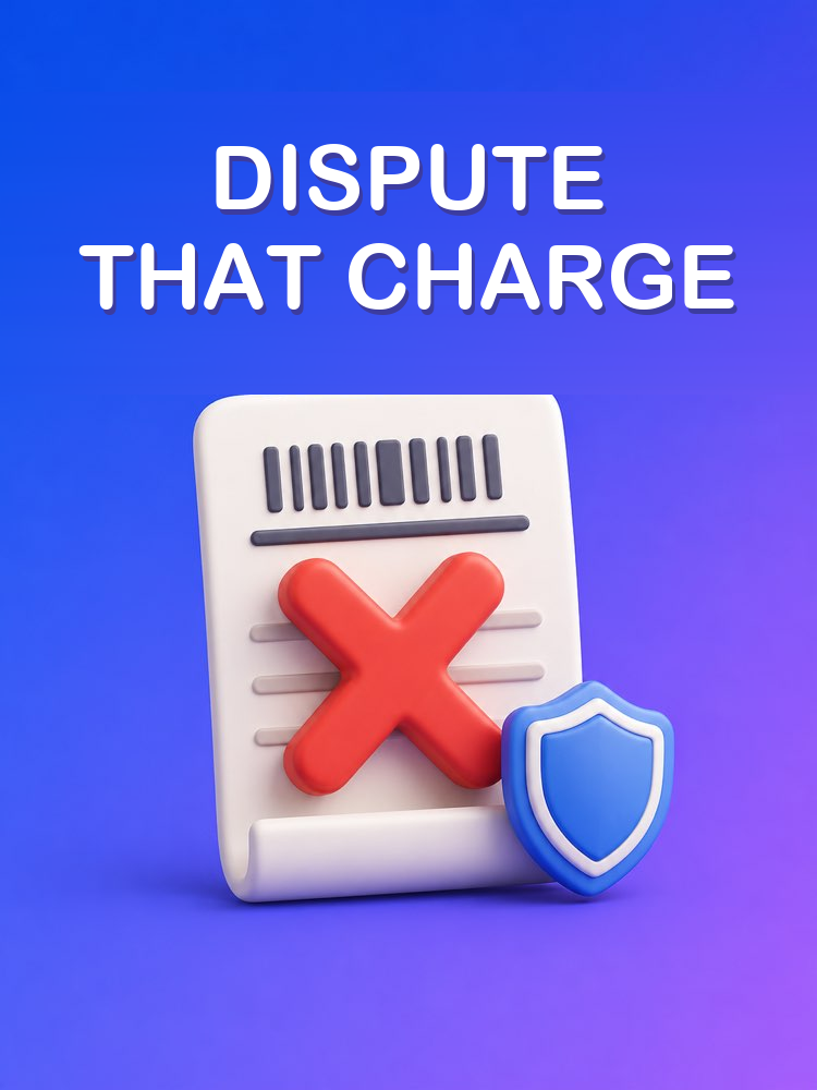 Disputing a Wrongful Charge