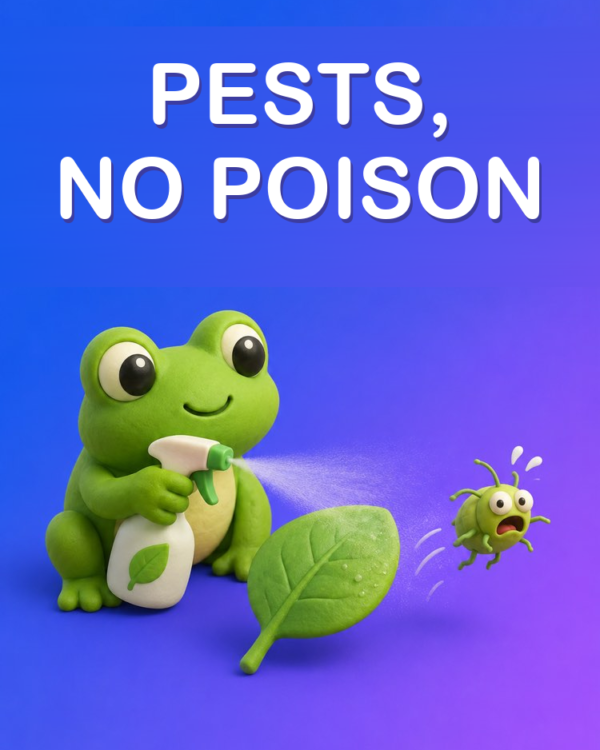 Natural Pest Control for Your Plants, with AI