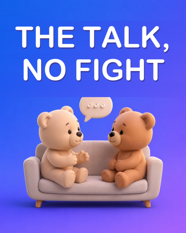 A Hard Conversation with Your Partner, Without a Fight
