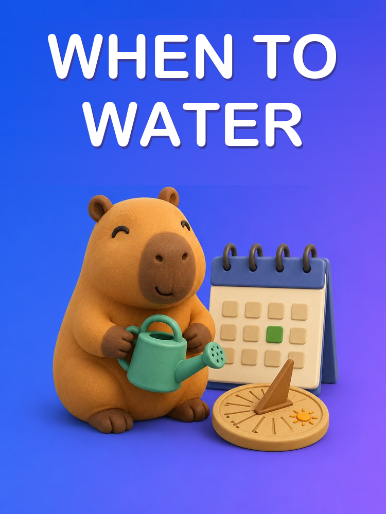 A Custom Watering Schedule with AI