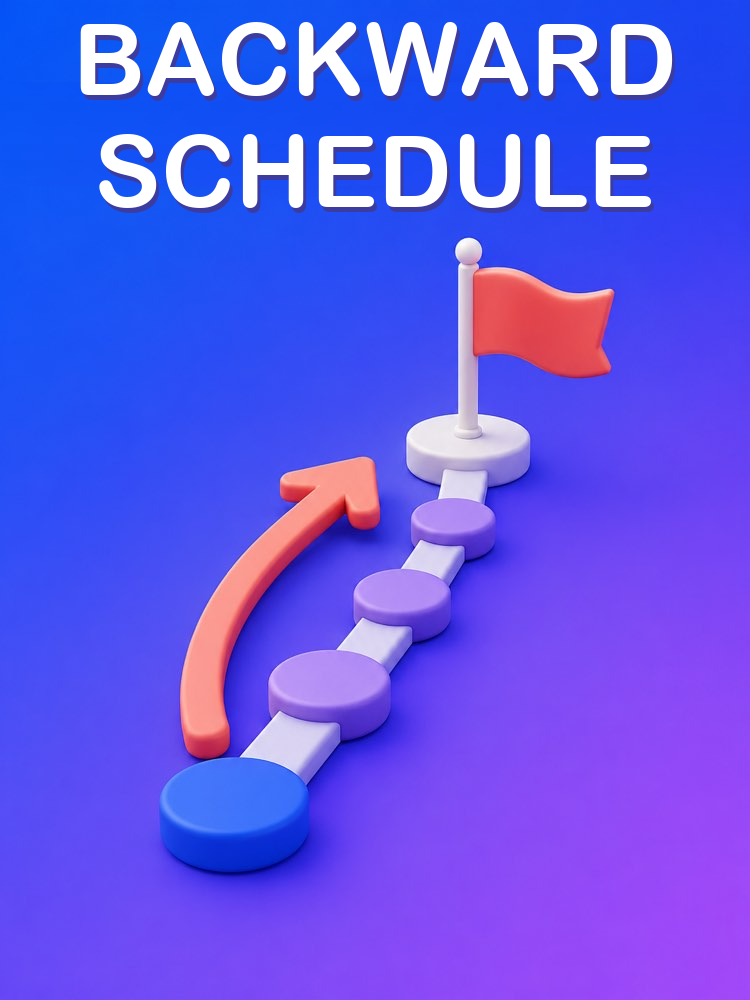 Reverse Schedule from the Deadline