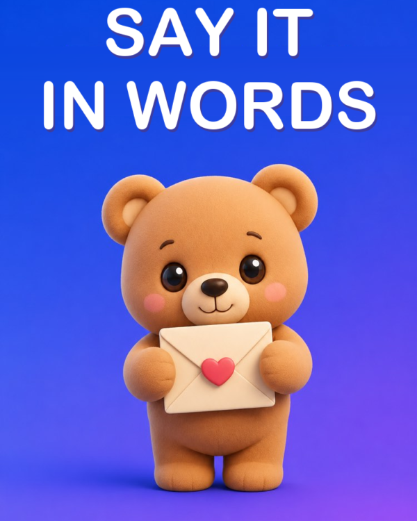 A Declaration of Love by Letter or Message with AI