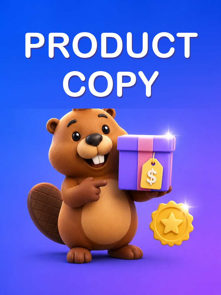 A Product Description That Sells with AI