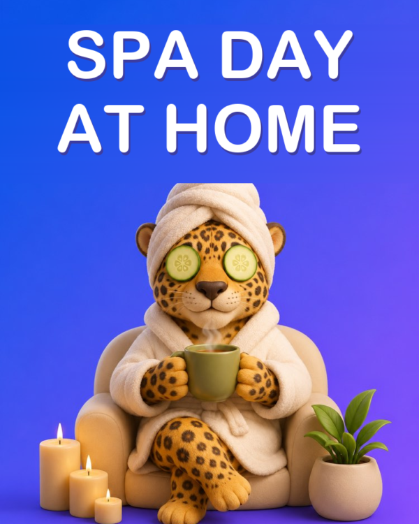 A Spa Day at Home with AI