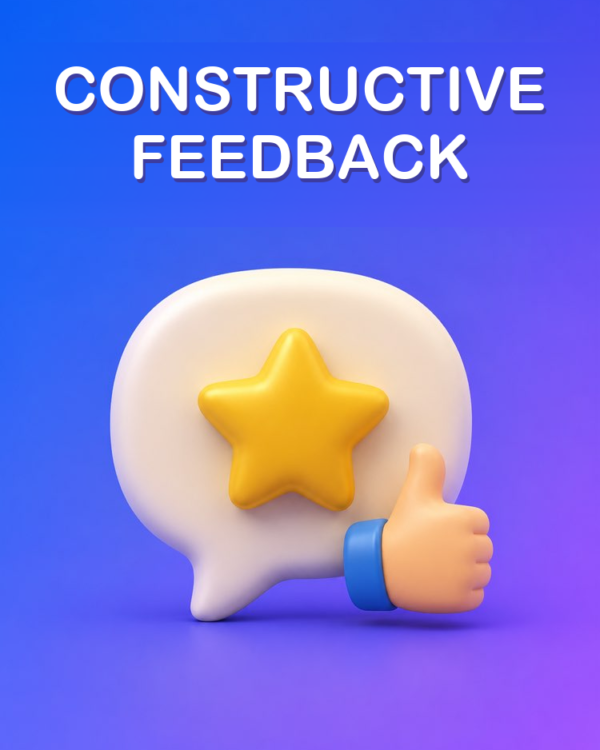 Constructive Feedback That Does Not Hurt