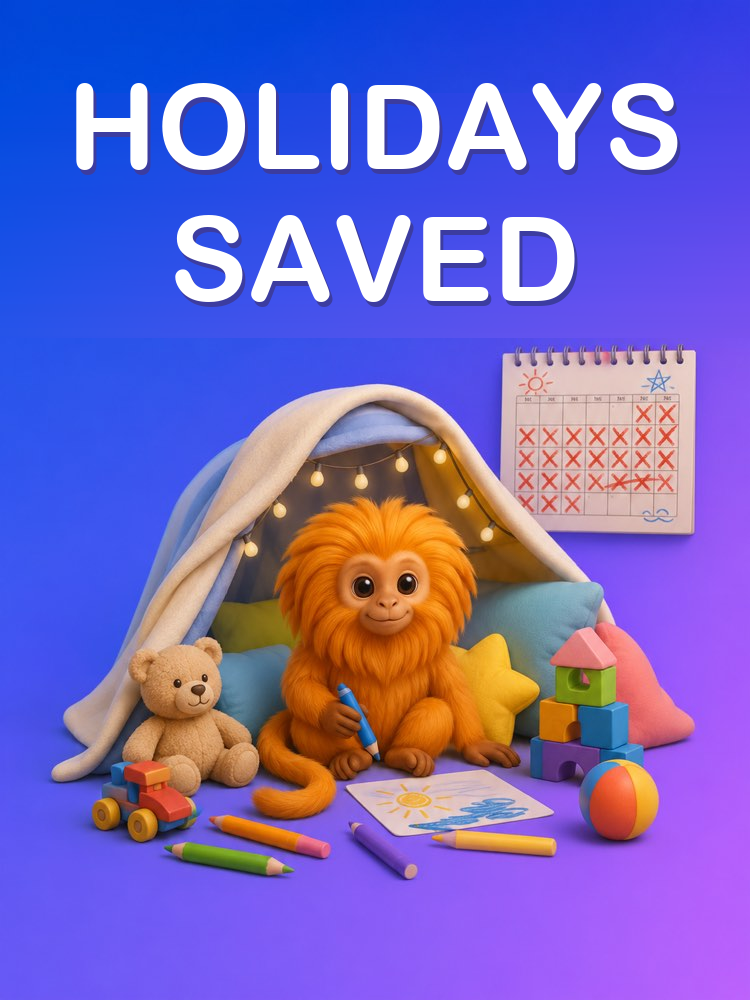 School Holidays Saved