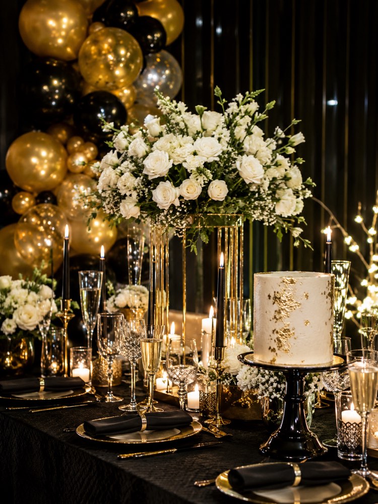Elegant Adult Party, 30, 40 or 50 Years