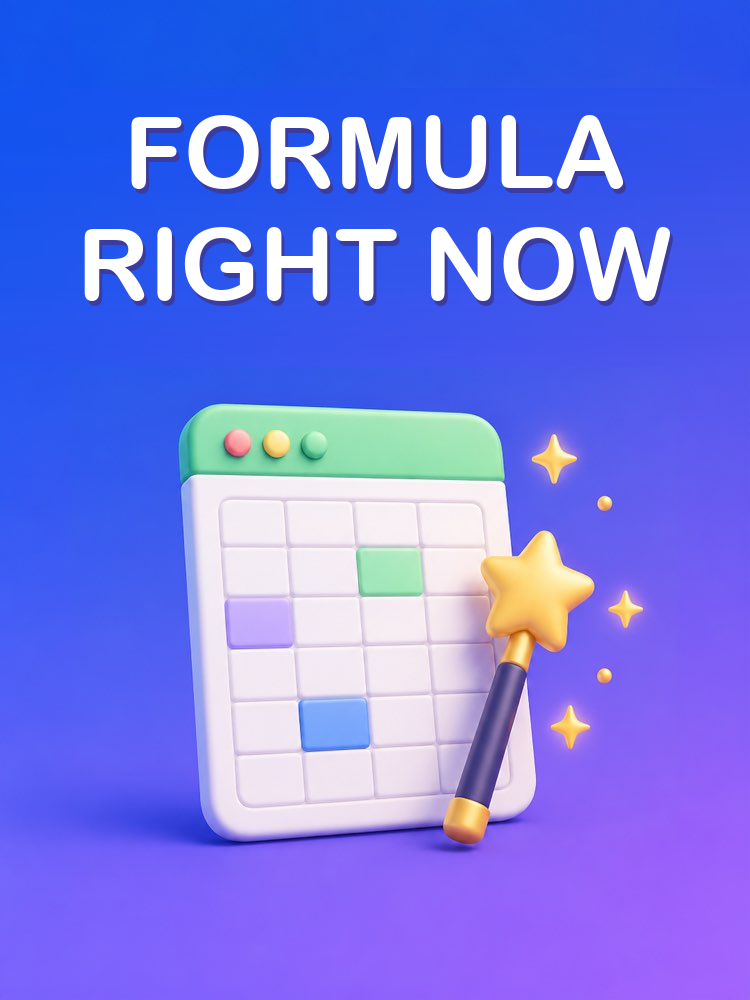 Spreadsheet Formula on the Spot