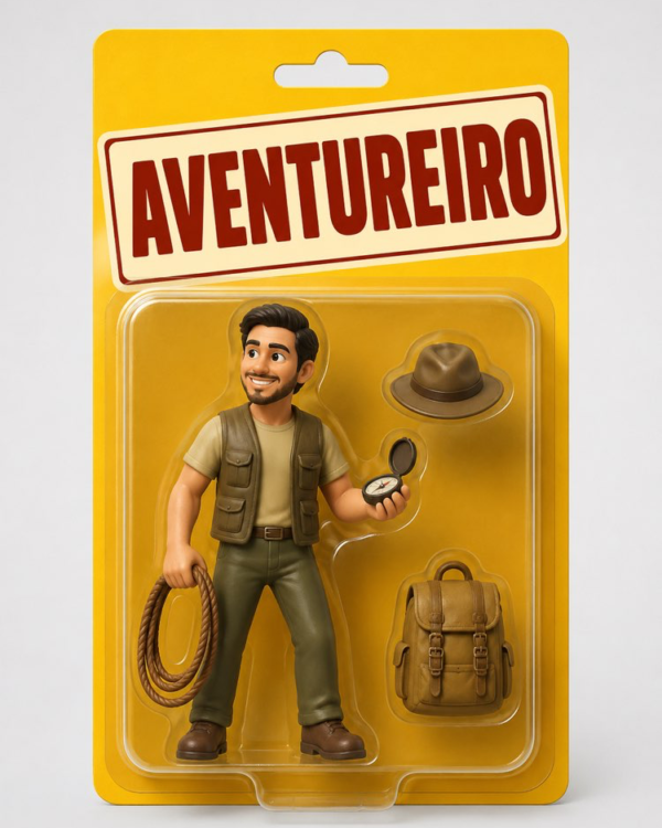 Collectible Action Figure in Its Packaging