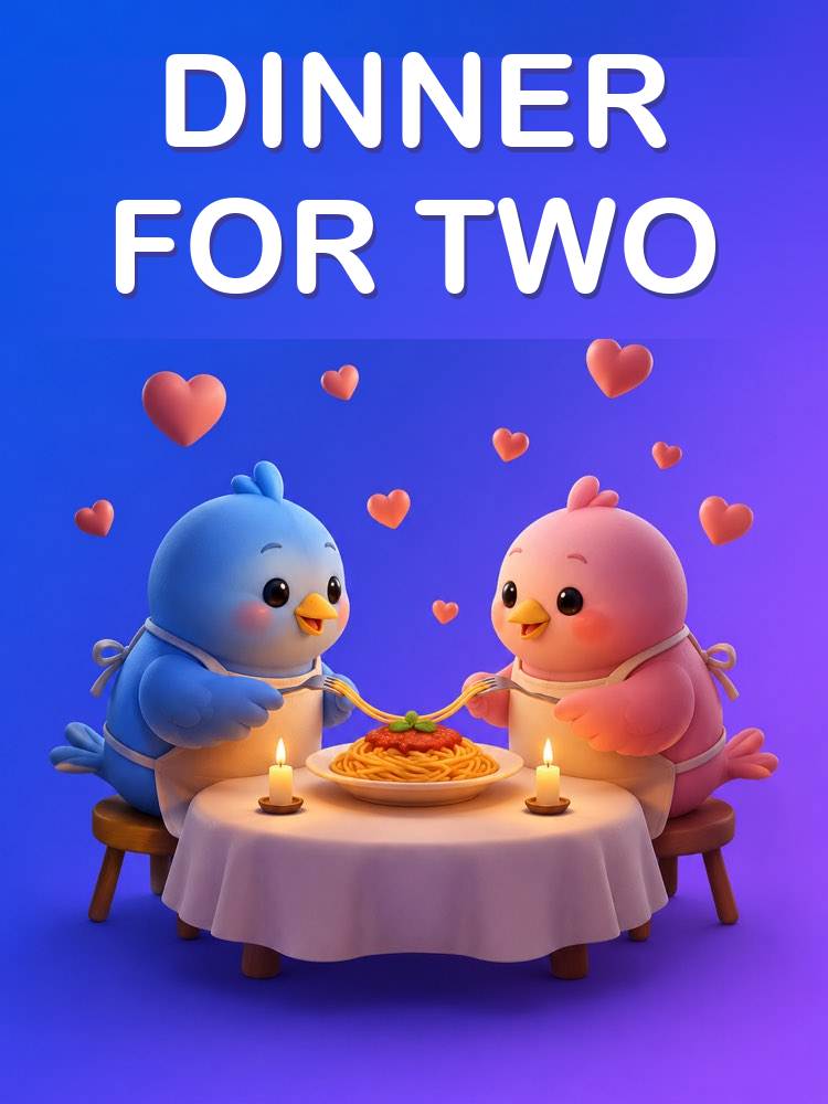 A Romantic Dinner for Two at Home, with AI