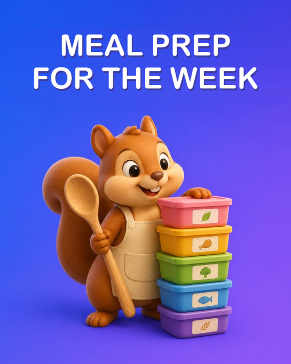 Weekly Meal Prep Made Easy with AI