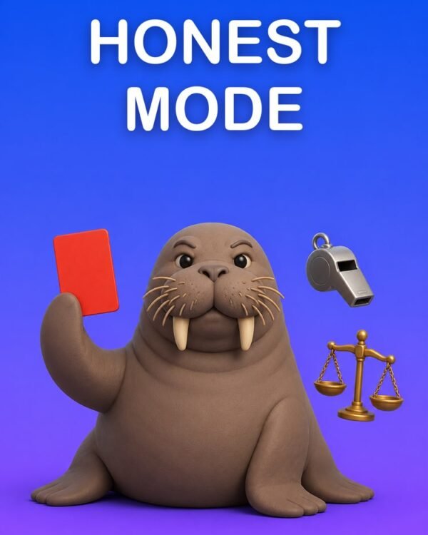 Honest Mode: the AI Stops Agreeing With Everything
