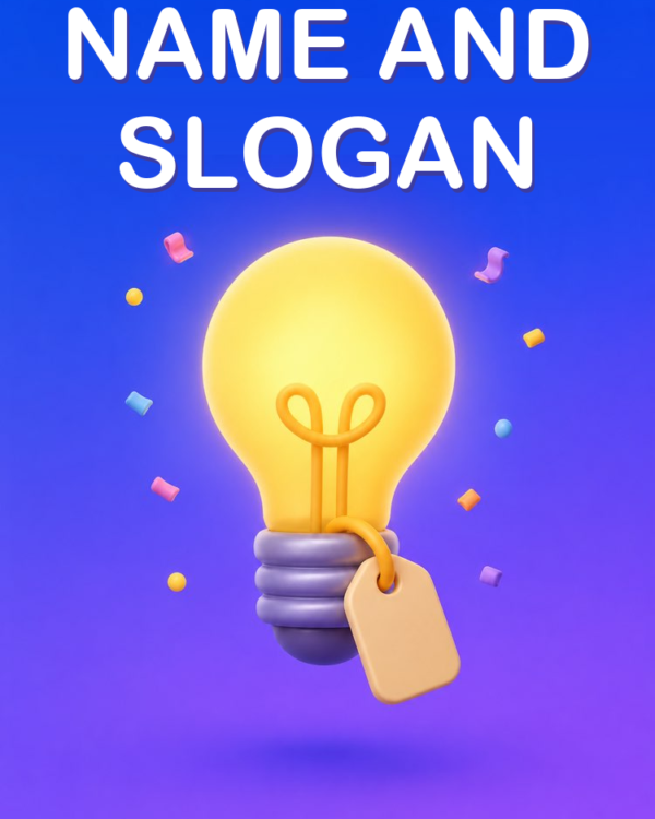 Business Name + Slogan with AI