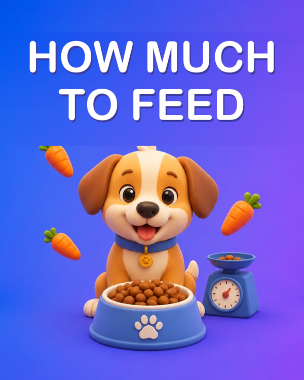 A Feeding Plan for Your Pet by Weight and Age, with AI