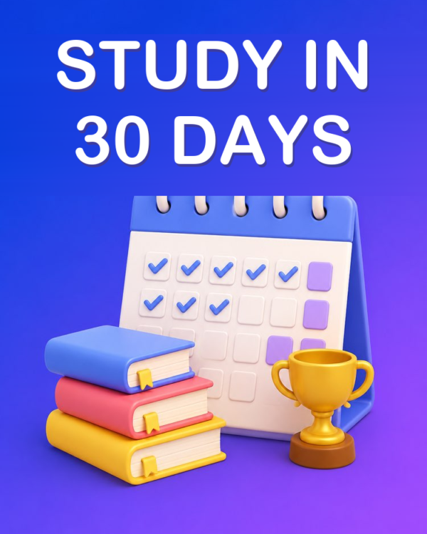30-Day Study Plan