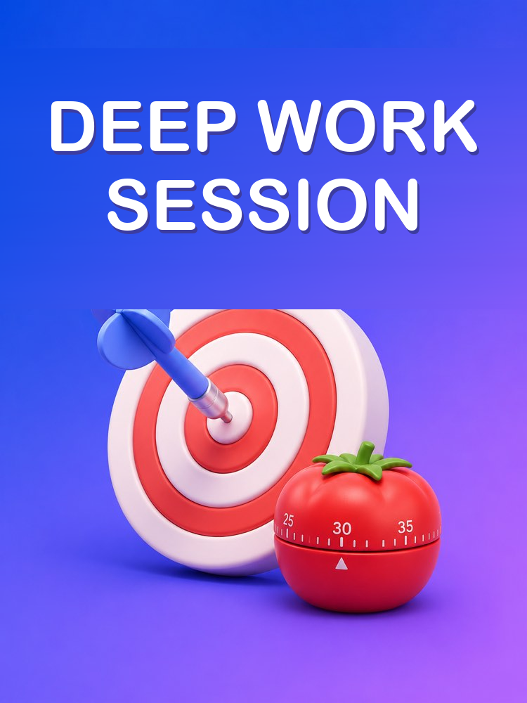 Deep Work Session Plan