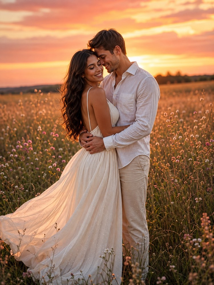 Pre-Wedding Shoot in a Dream Setting With AI