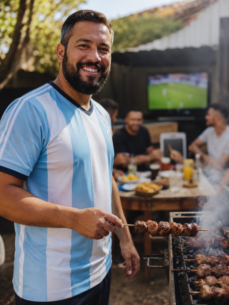 Photo at the Game Day Barbecue