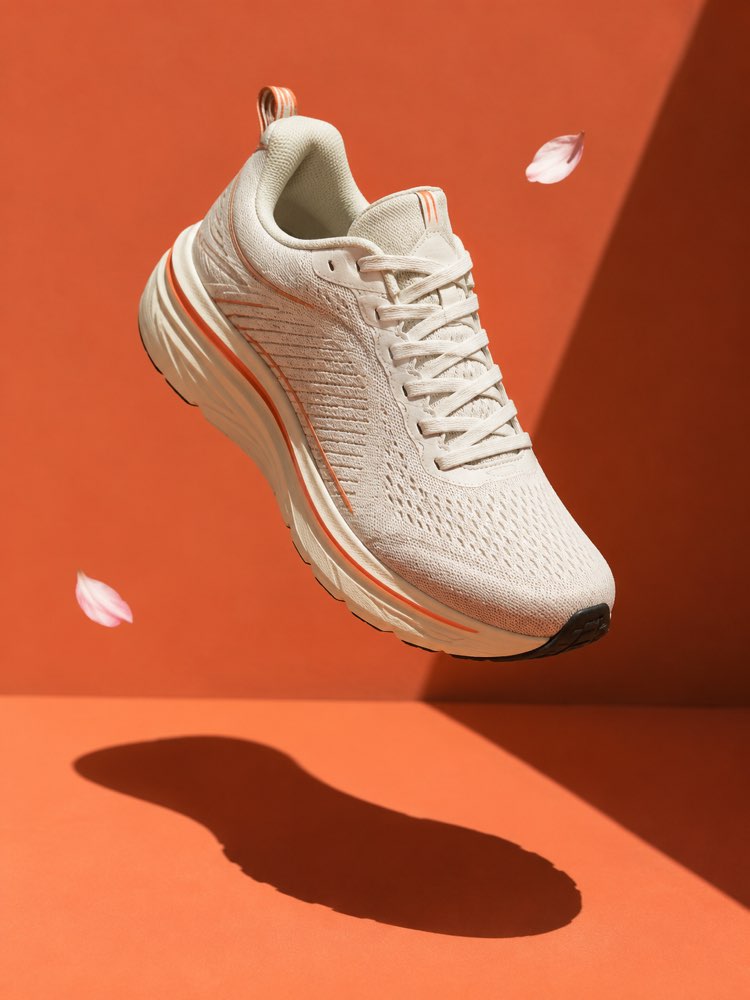 Floating Product with a Hard Shadow for Ads