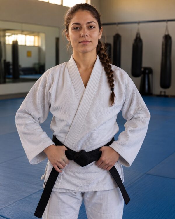 Jiu-Jitsu Athlete on the Mat