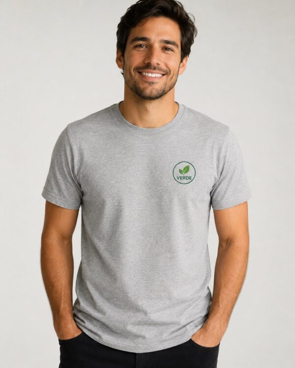 T-Shirt Mockup with Your Logo on a Real Person