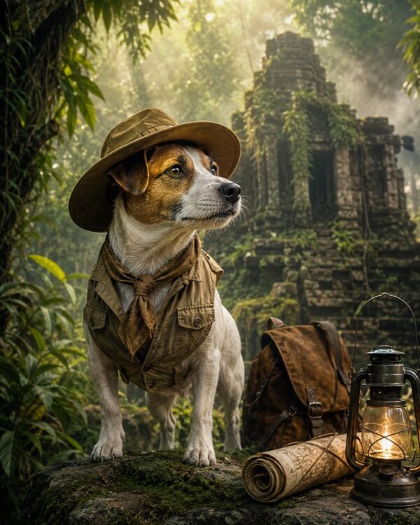 Your Pet Explorer: Jungle Adventure Photo